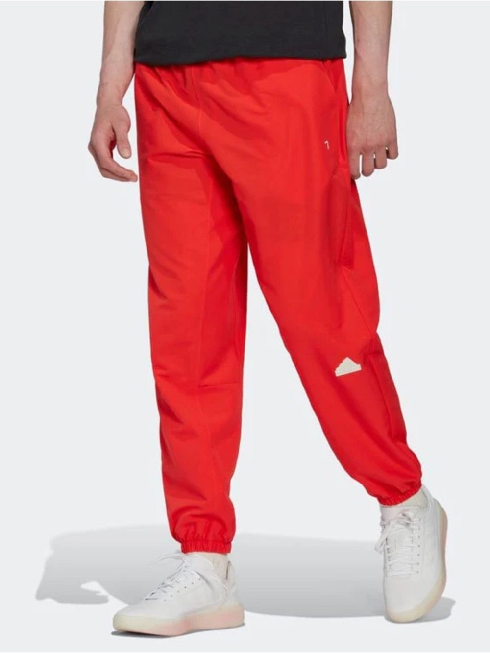 adidas Red Men's Track Joggers